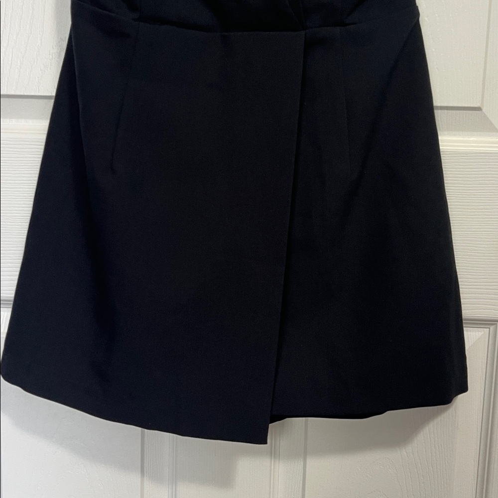 NWOT Abercrombie Black Halter Dress skort - Picture 4 of 8